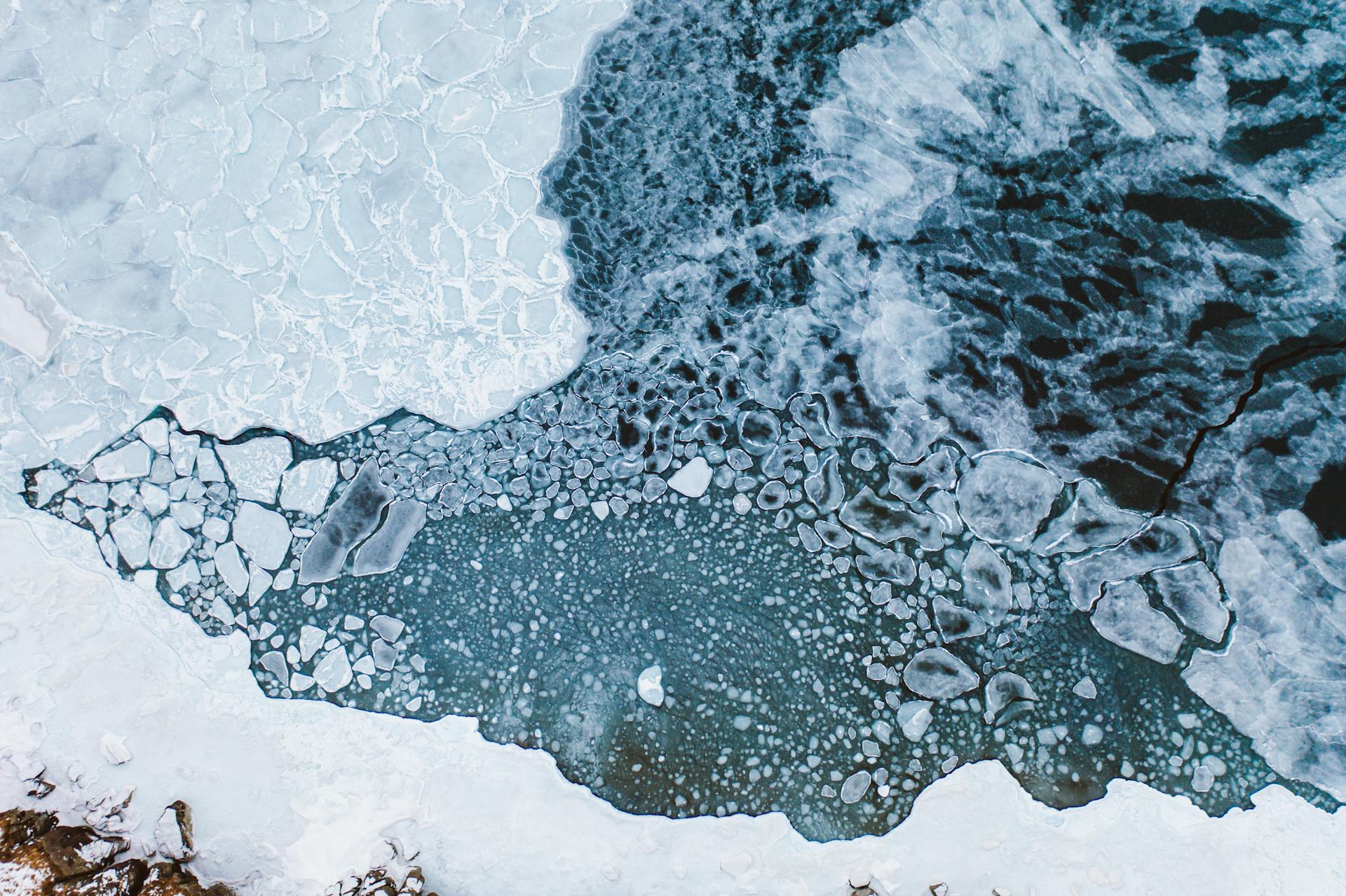 Abstract image of artic